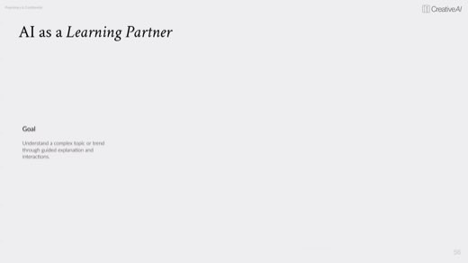 "AI as a Learning Partner" build: Goal, understand complex topic through guided explanation
