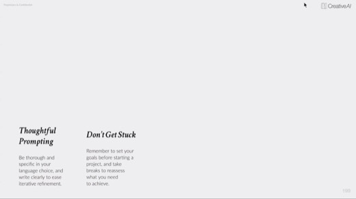 Takeaways adding "Don't Get Stuck": set goals, take breaks to reassess