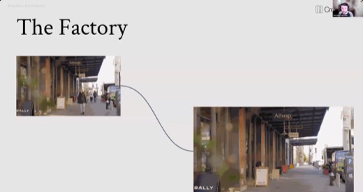 The Factory storefront (cont.), another enhanced output variation