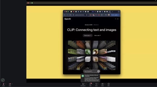 OpenAI page: "CLIP: Connecting text and images" (Jan 5, 2021).
