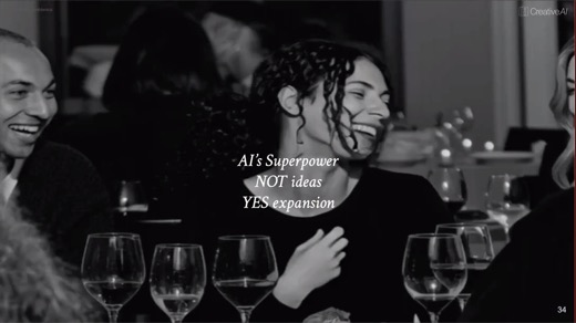 AI's Superpower: NOT ideas, YES expansion.